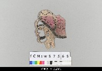 藏品(中國湖北皮影戲偶頭-生)的圖片